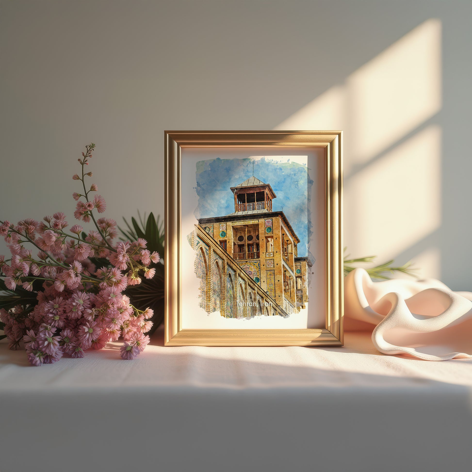 Tehran Shams-ol Emareh, Iran, Art Print | 8×10 | Made in Canada - PhiloPerse