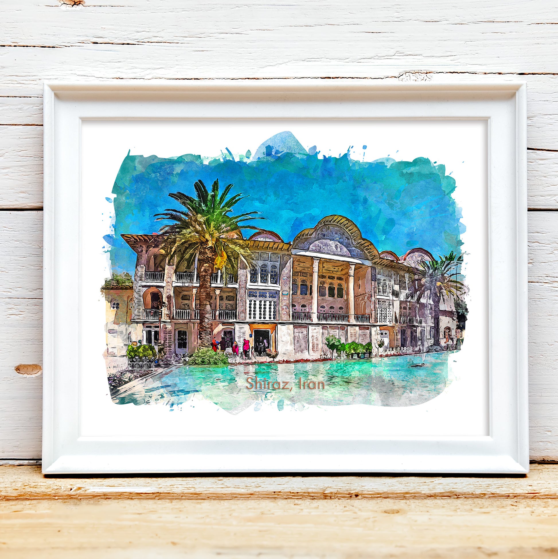 Shiraz Eram Garden, Iran, Art Print | 8×10 | Made in Canada - PhiloPerse