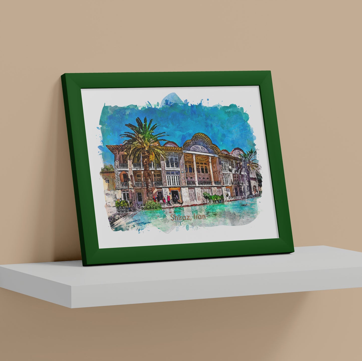 Shiraz Eram Garden, Iran, Art Print | 8×10 | Made in Canada - PhiloPerse