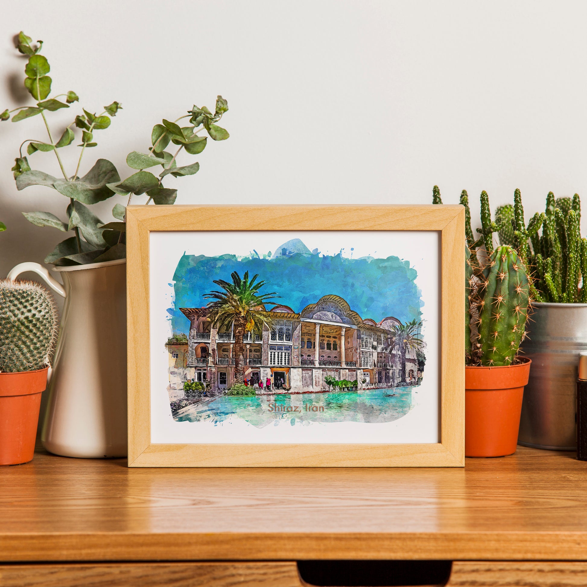 Shiraz Eram Garden, Iran, Art Print | 8×10 | Made in Canada - PhiloPerse