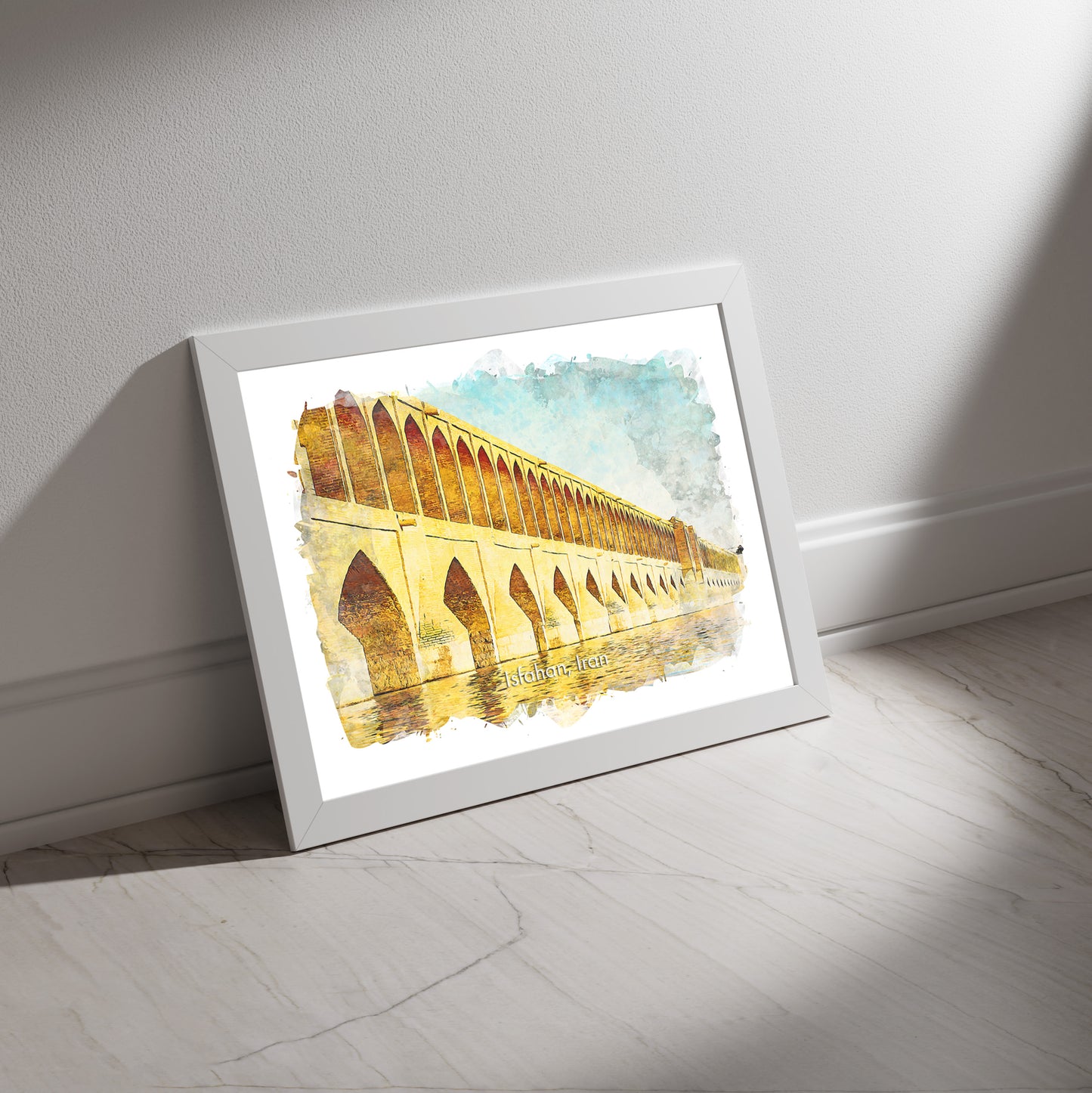 Isfahan Si-o-Se Pol, Iran, Art Print | 8×10 | Made in Canada - PhiloPerse