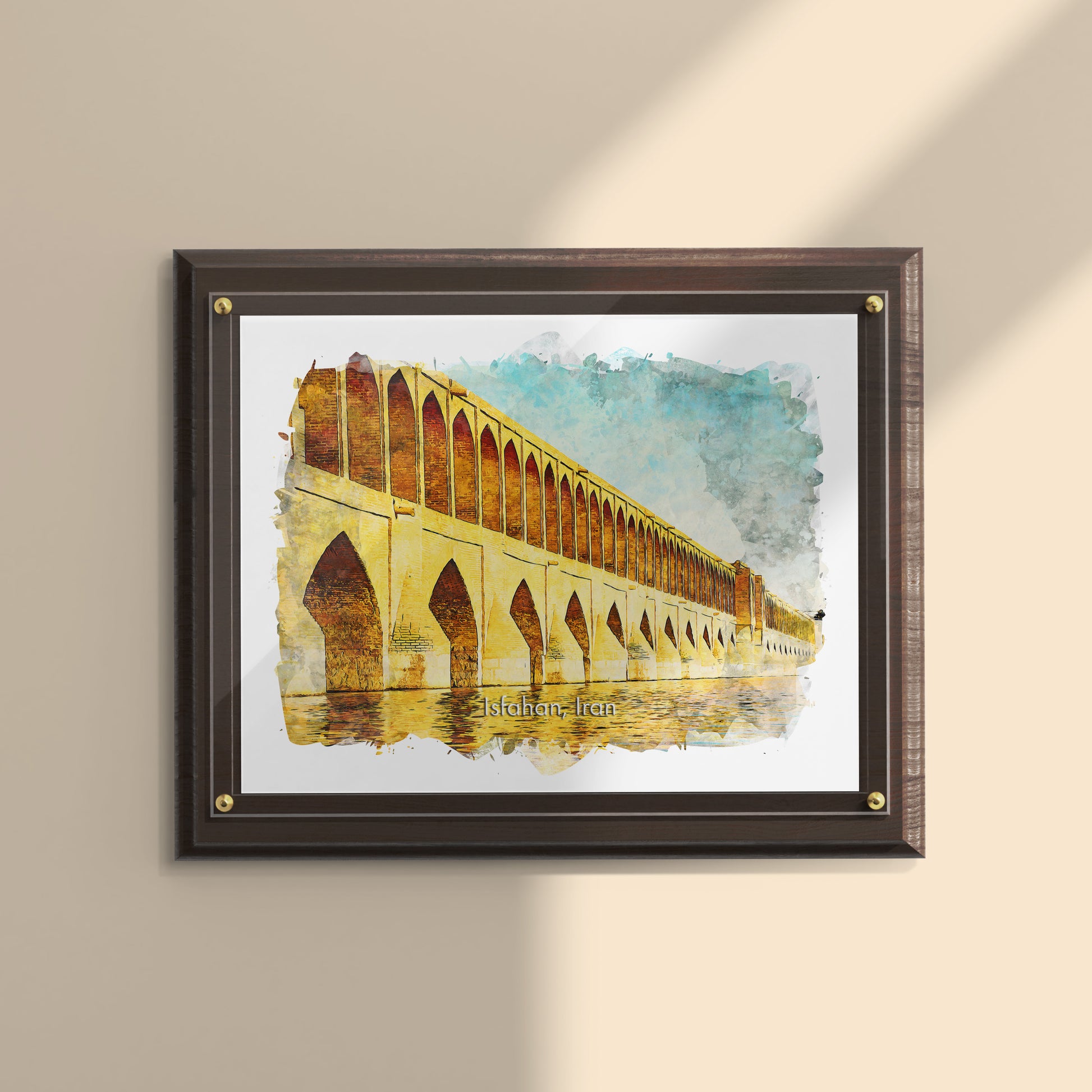 Isfahan Si-o-Se Pol, Iran, Art Print | 8×10 | Made in Canada - PhiloPerse
