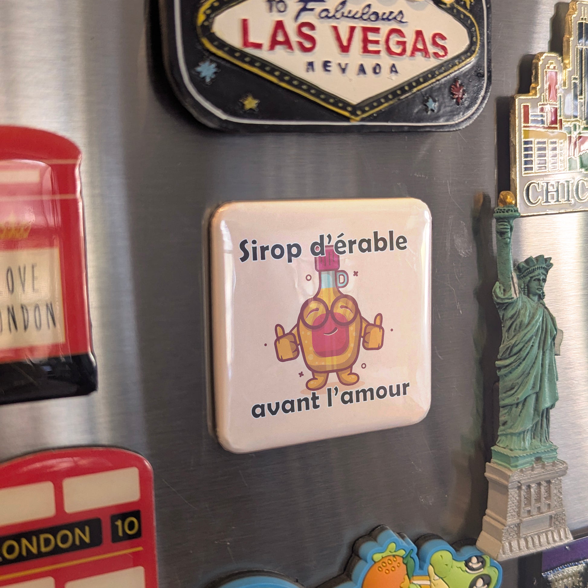 Sirop d’érable avant l’amour! Fridge Magnet - PhiloPerse