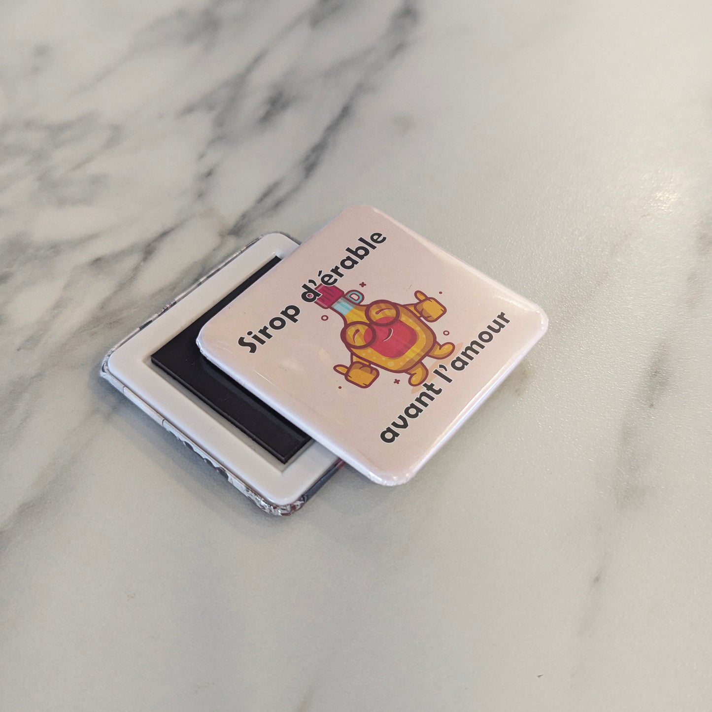 Sirop d’érable avant l’amour! Fridge Magnet - PhiloPerse