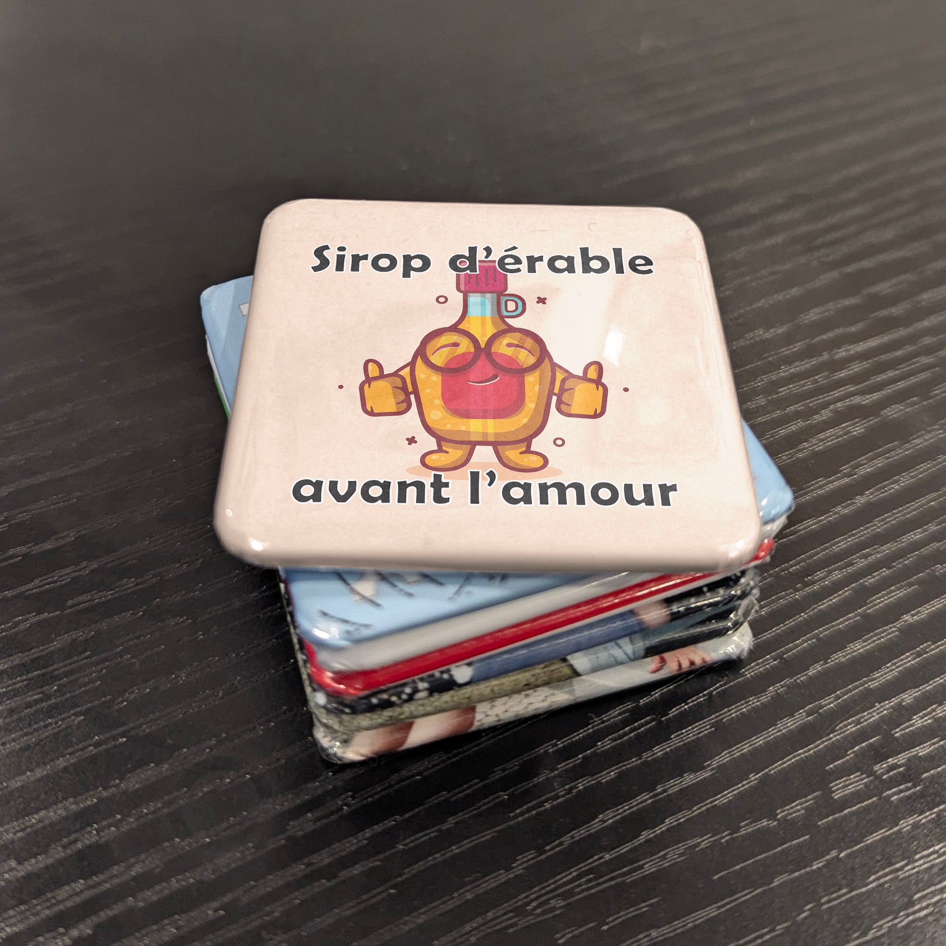 Sirop d’érable avant l’amour! Fridge Magnet - PhiloPerse