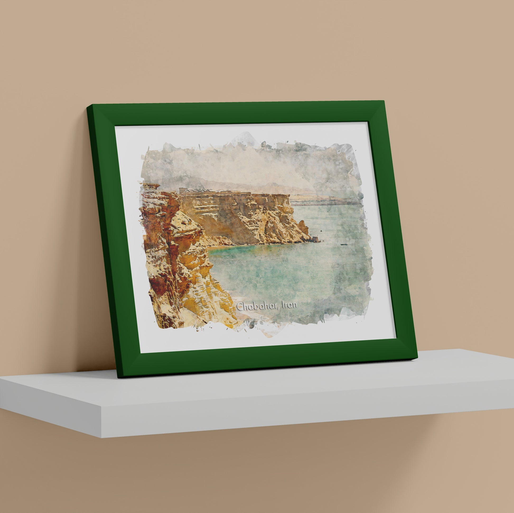 Chabahar Rocky Shore, Iran, Art Print | 8×10 | Made in Canada - PhiloPerse