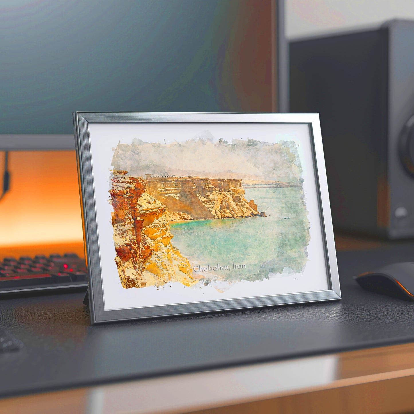 Chabahar Rocky Shore, Iran, Art Print | 8×10 | Made in Canada - PhiloPerse