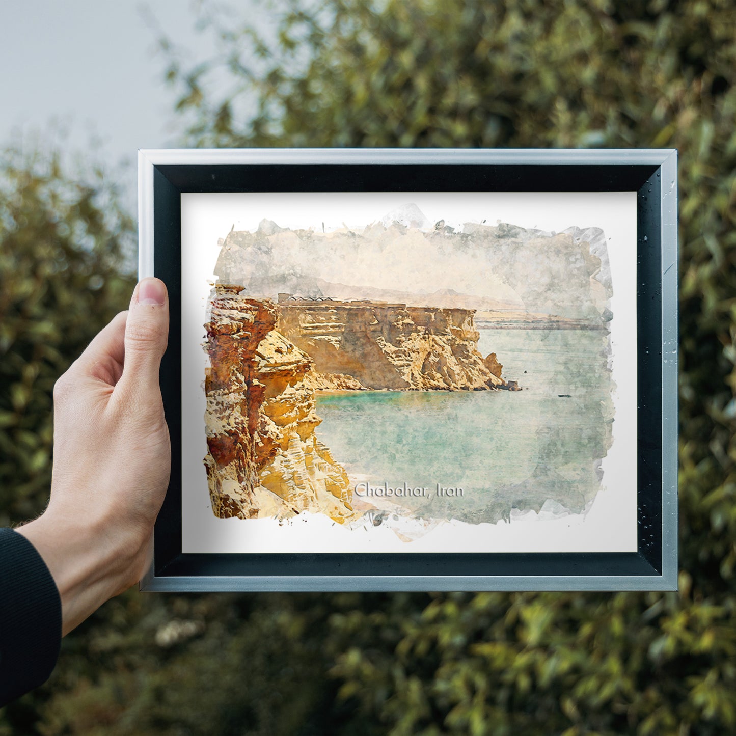Chabahar Rocky Shore, Iran, Art Print | 8×10 | Made in Canada - PhiloPerse