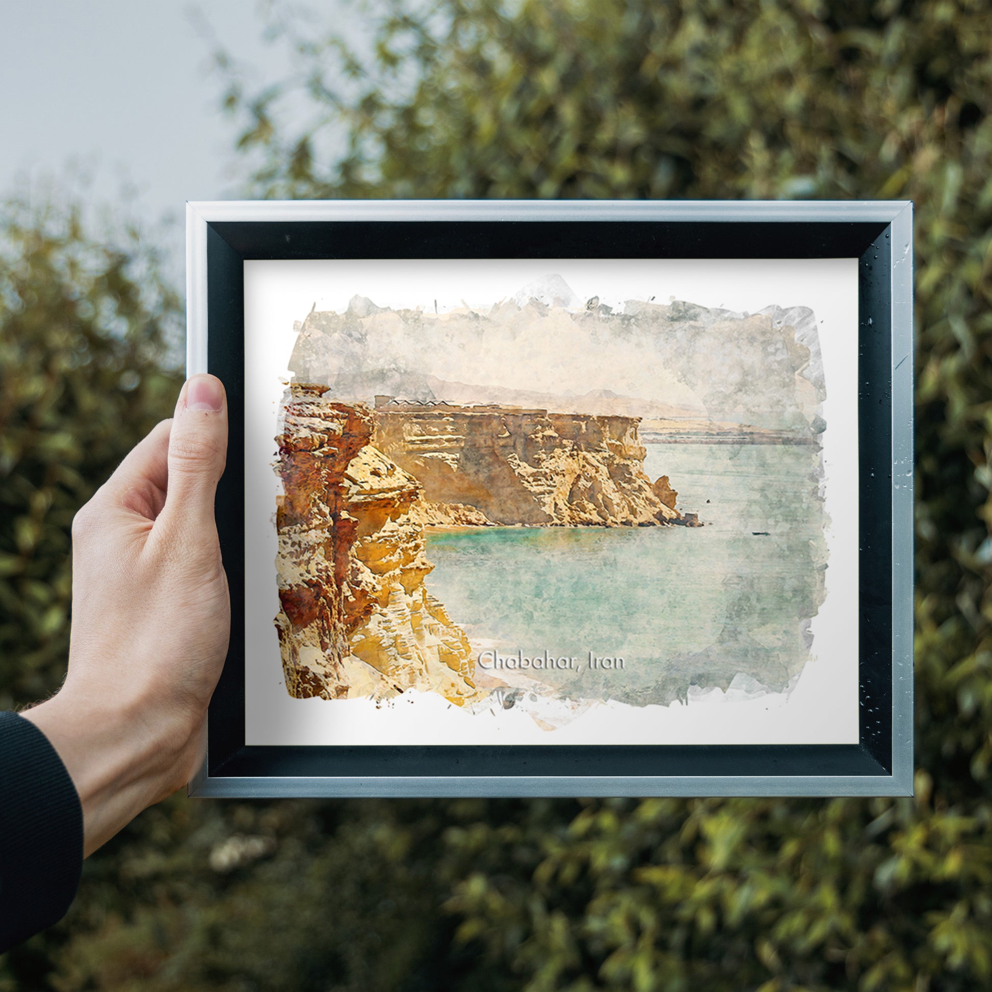 Chabahar Rocky Shore, Iran, Art Print | 8×10 | Made in Canada - PhiloPerse