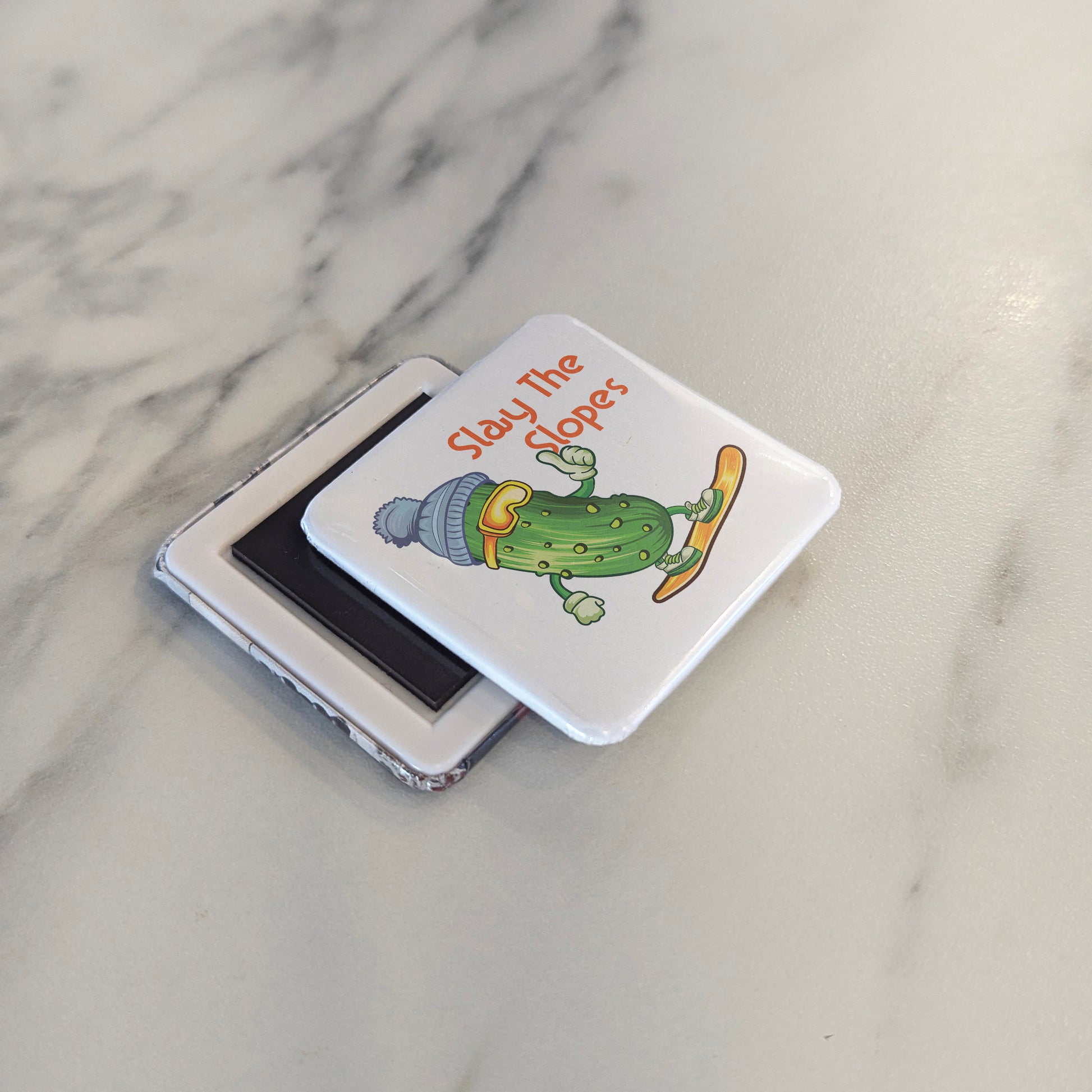 Slay the Slopes Fridge Magnet - PhiloPerse