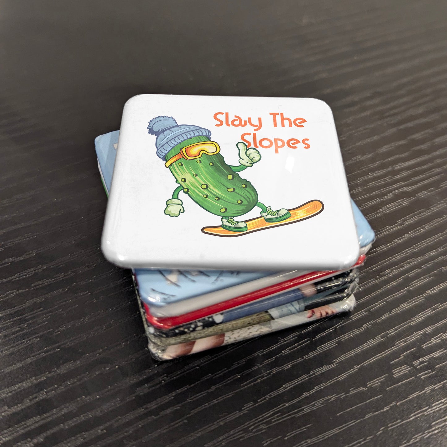 Slay the Slopes Fridge Magnet - PhiloPerse