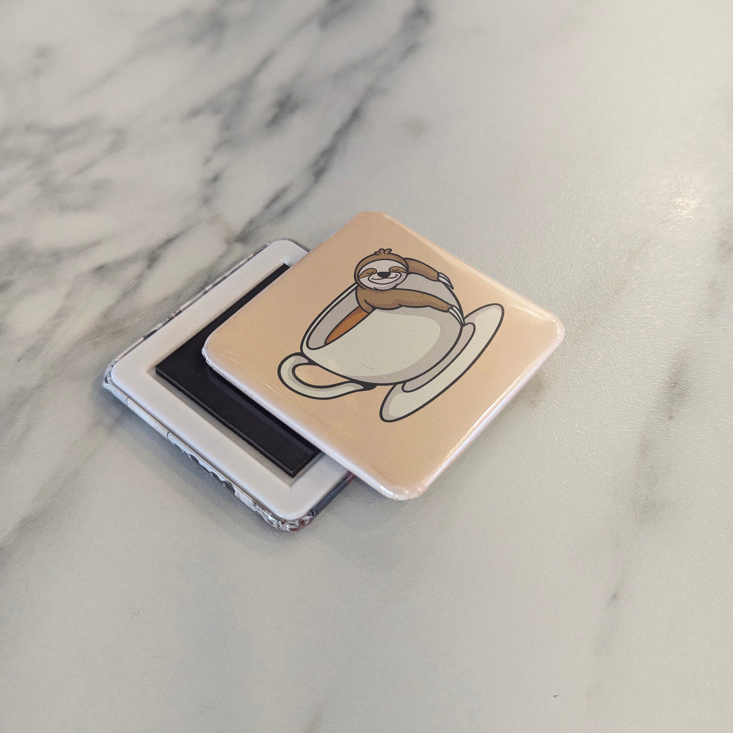 Soaked in coffee Fridge Magnet - PhiloPerse