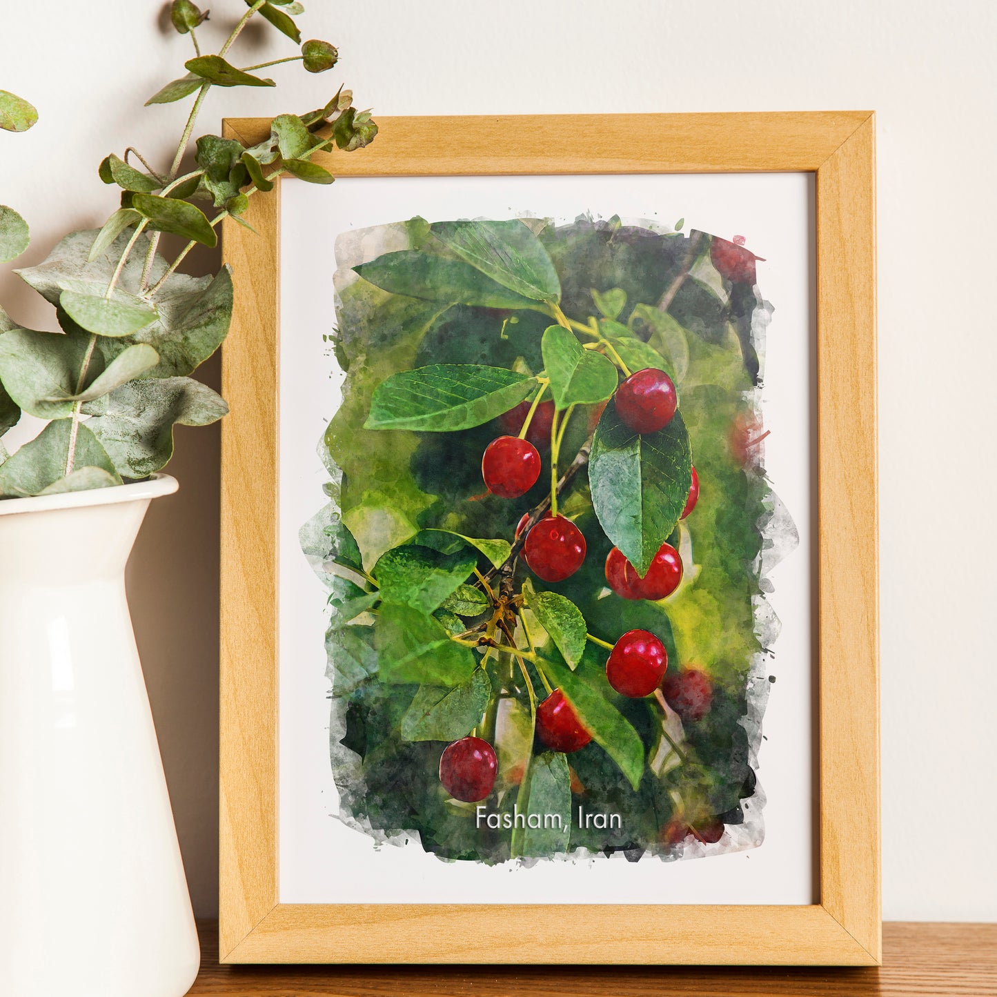 Fasham Sour Cherry Orchard, Iran, Art Print | 8×10 | Made in Canada - PhiloPerse