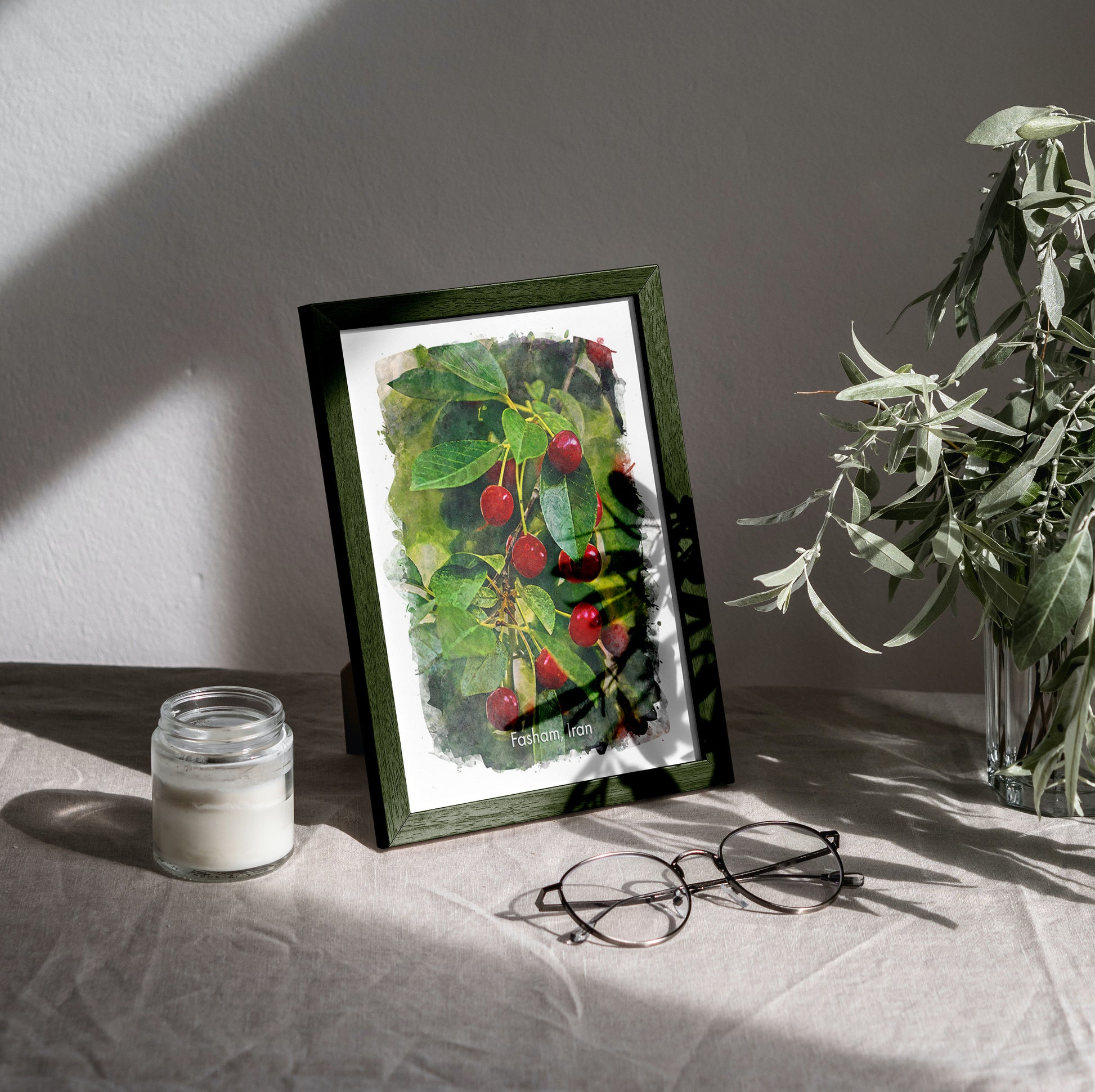 Fasham Sour Cherry Orchard, Iran, Art Print | 8×10 | Made in Canada - PhiloPerse