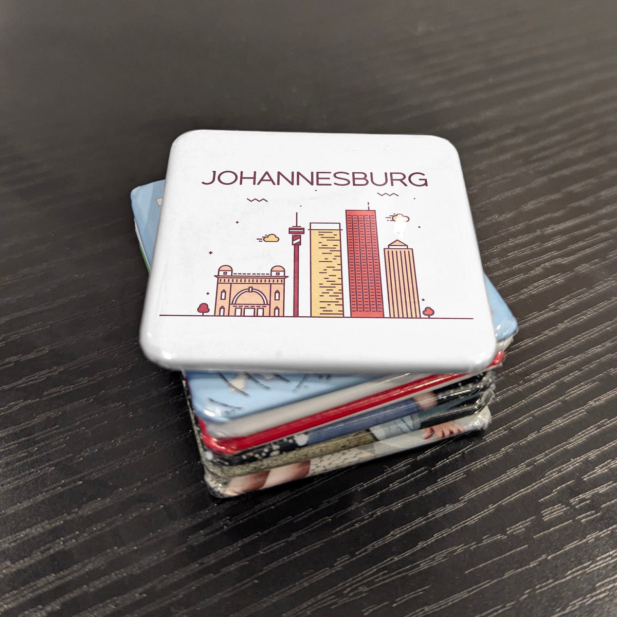 Johannesburg South Africa Magnet | City of Gold on the Highveld | 2x2 | Made in Canada