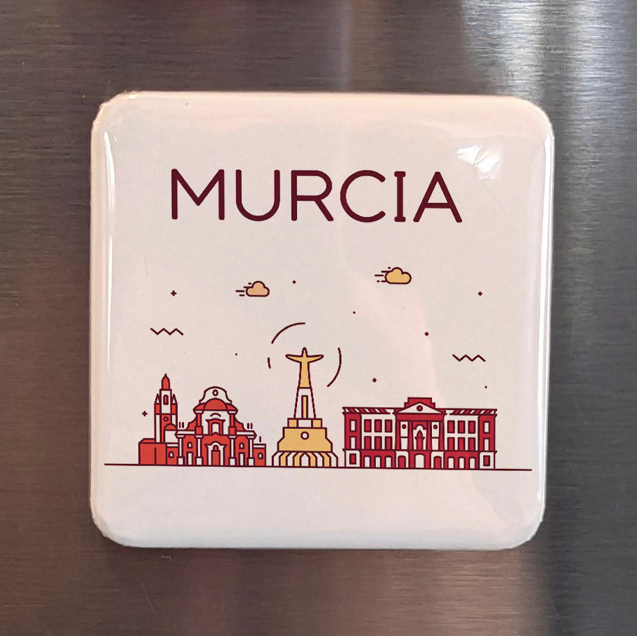 Murcia Spain Magnet | City of the Segura and the Garden of Europe | 2x2 | Made in Canada