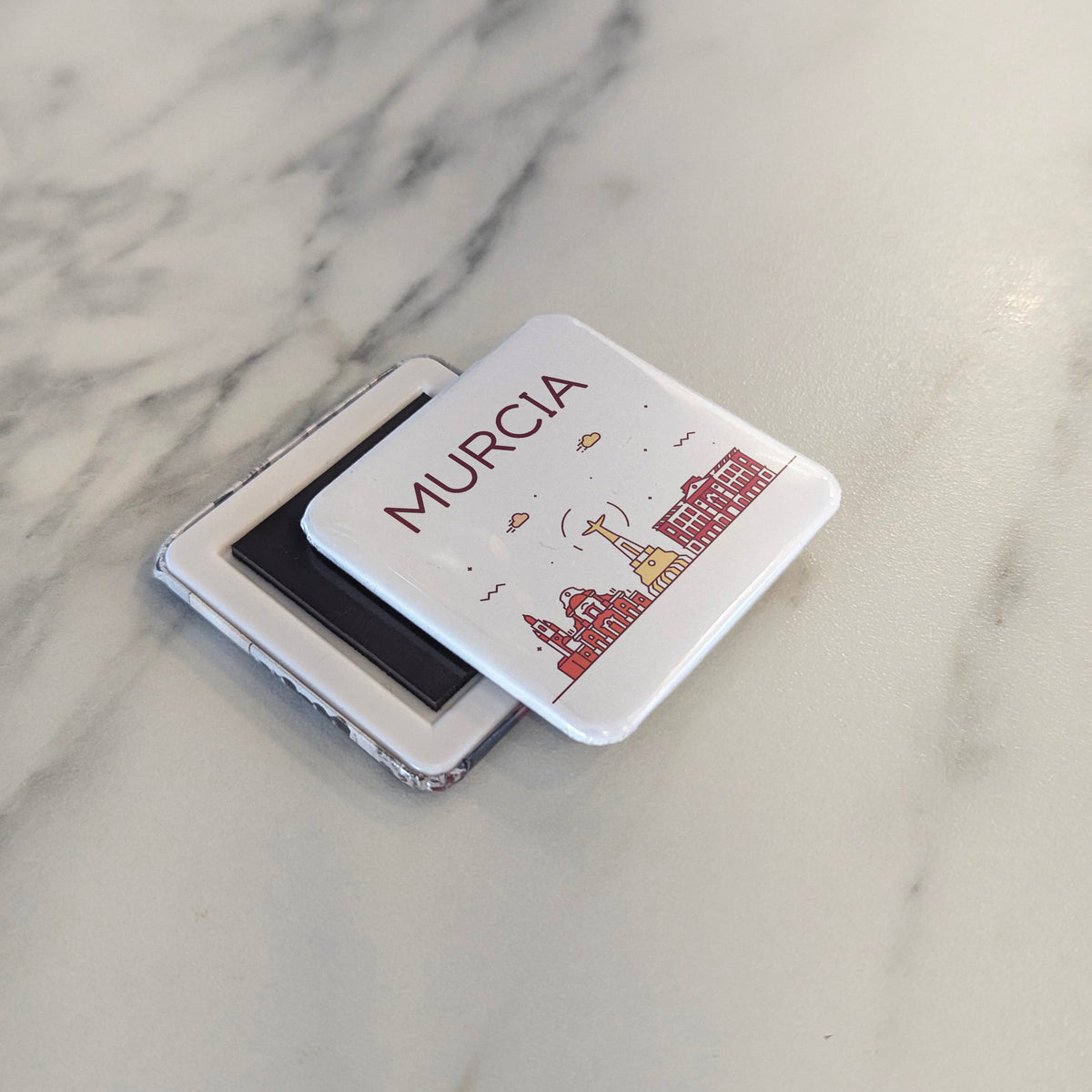 Murcia Spain Magnet | City of the Segura and the Garden of Europe | 2x2 | Made in Canada