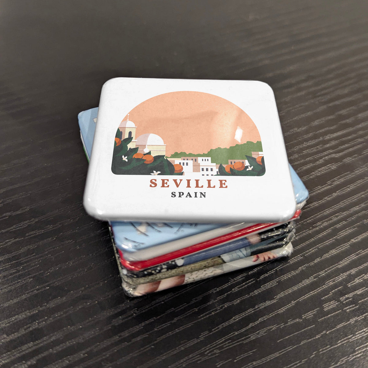 Seville Spain Magnet | City of Flamenco, the Alcazar, and the Gateway to the Americas | 2x2 | Made in Canada
