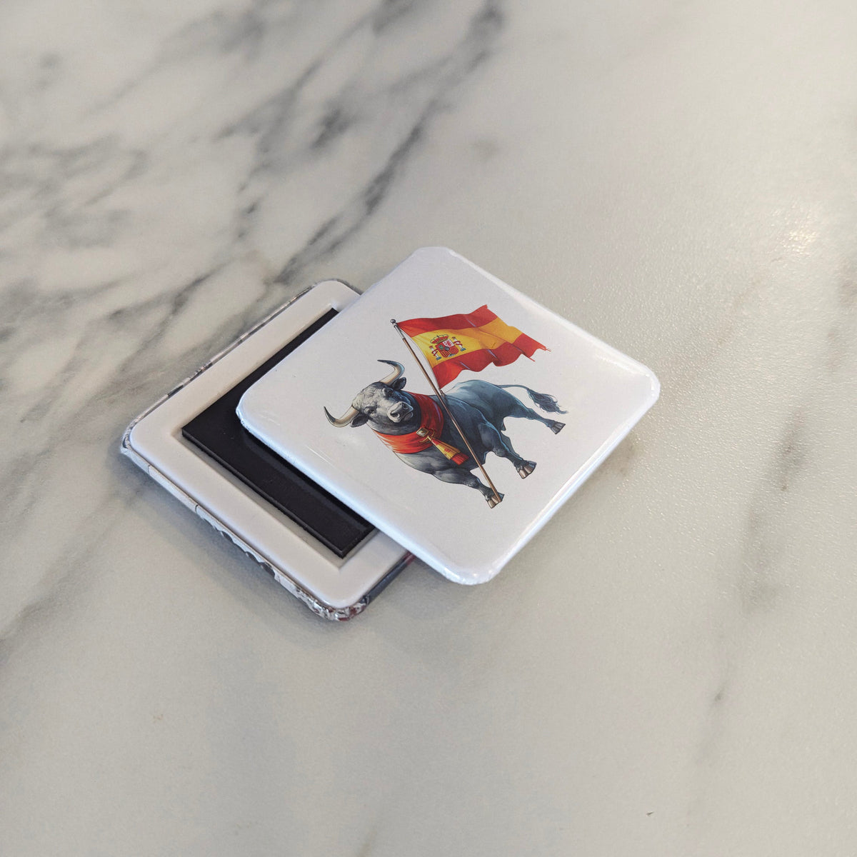 Spain Magnet | Osborne Bull and the Spirit of the Spanish Nation | 2x2 | Made in Canada