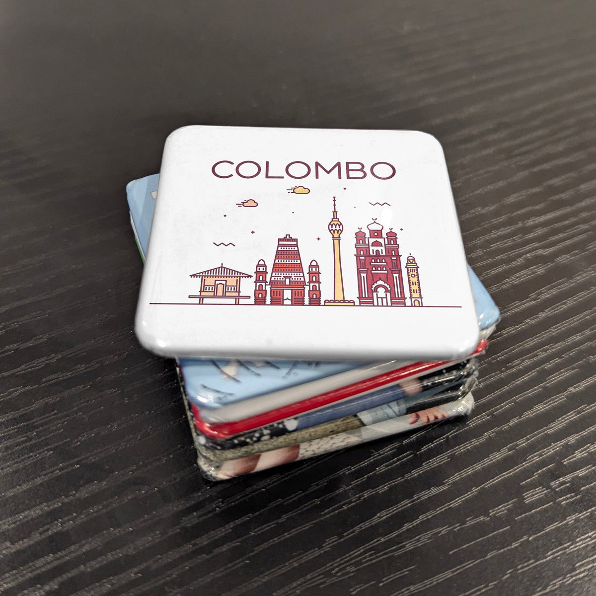 Colombo Sri Lanka Asia Magnet | Commercial Capital of the Teardrop Isle | 2x2 | Made in Canada