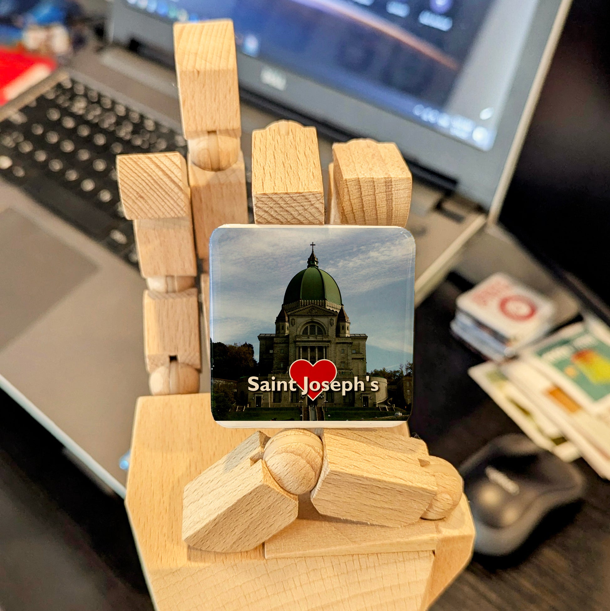Montreal's St. Joseph's Oratory Fridge Magnet - PhiloPerse
