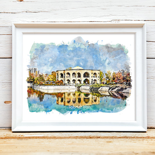 Tabriz El Golu, Iran, Art Print | 8×10 | Made in Canada - PhiloPerse