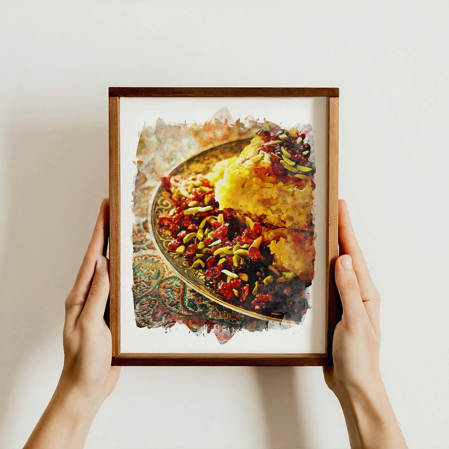 Tah-Chin Persian Rice Cake, Iran, Art Print | 8×10 | Made in Canada - PhiloPerse