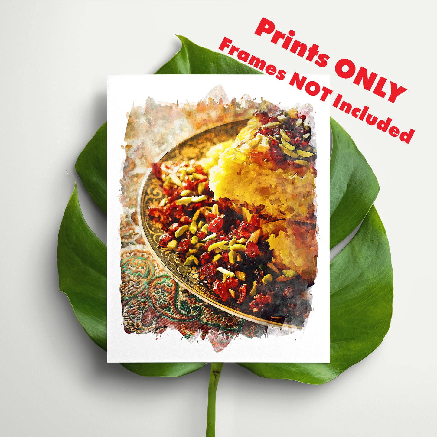Tah-Chin Persian Rice Cake, Iran, Art Print | 8×10 | Made in Canada - PhiloPerse