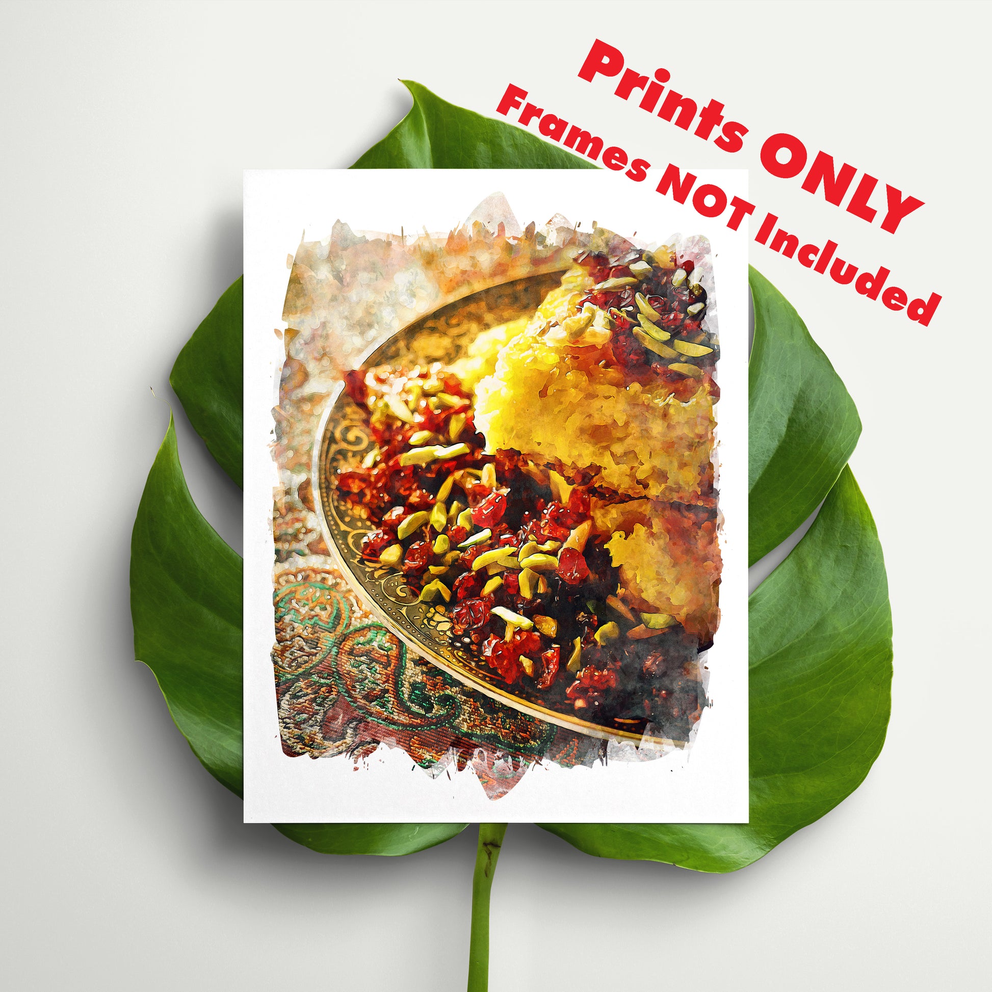 Tah-Chin Persian Rice Cake, Iran, Art Print | 8×10 | Made in Canada - PhiloPerse