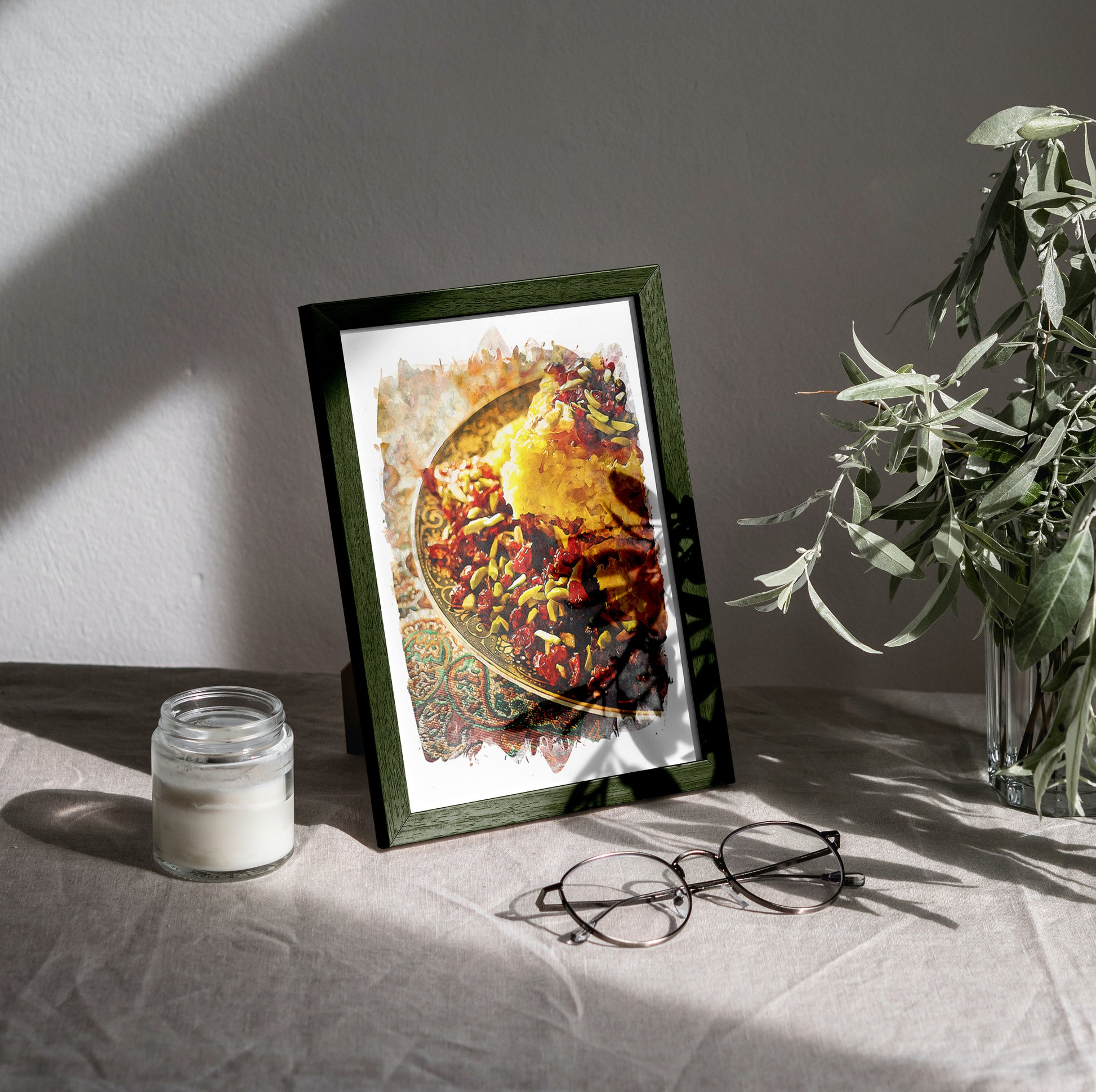 Tah-Chin Persian Rice Cake, Iran, Art Print | 8×10 | Made in Canada - PhiloPerse