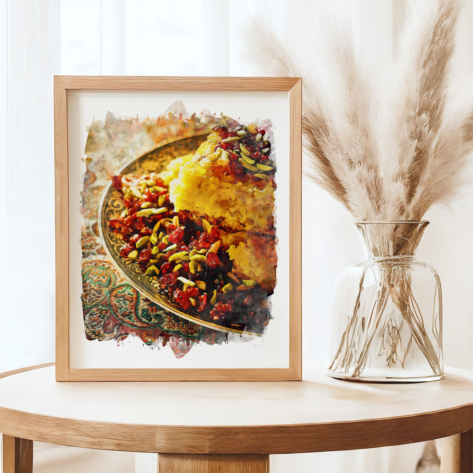 Tah-Chin Persian Rice Cake, Iran, Art Print | 8×10 | Made in Canada - PhiloPerse