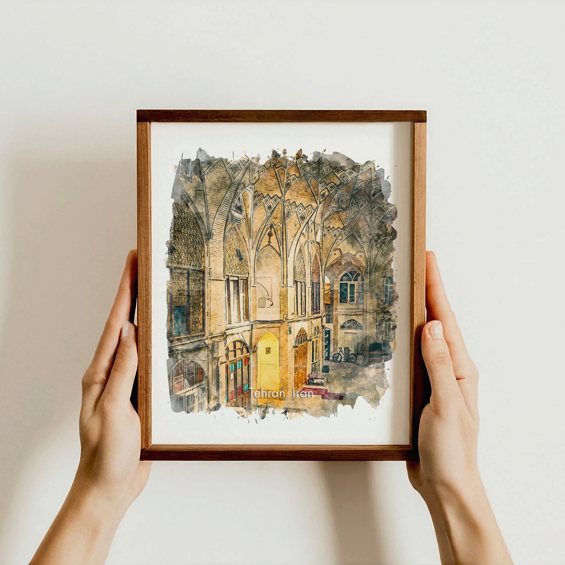 Tehran Grand Bazaar, Iran, Art Print | 8×10 | Made in Canada - PhiloPerse