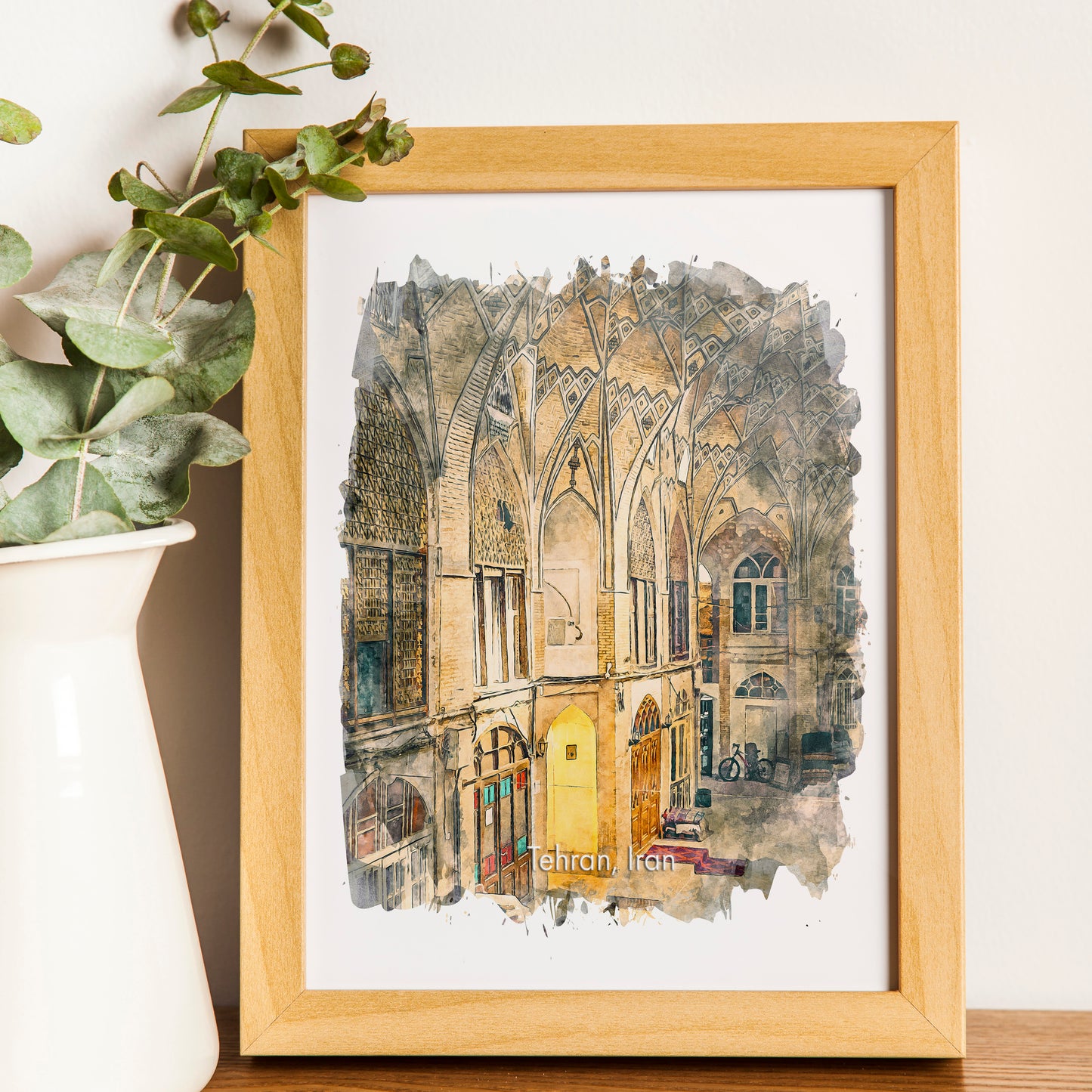 Tehran Grand Bazaar, Iran, Art Print | 8×10 | Made in Canada - PhiloPerse