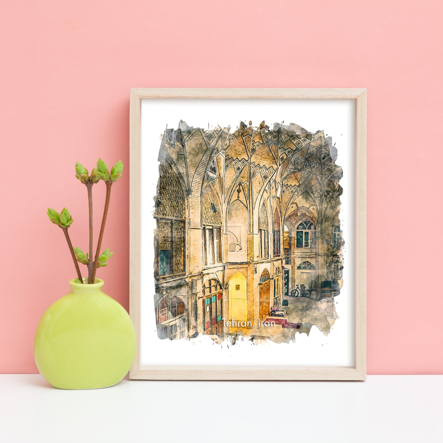 Tehran Grand Bazaar, Iran, Art Print | 8×10 | Made in Canada - PhiloPerse