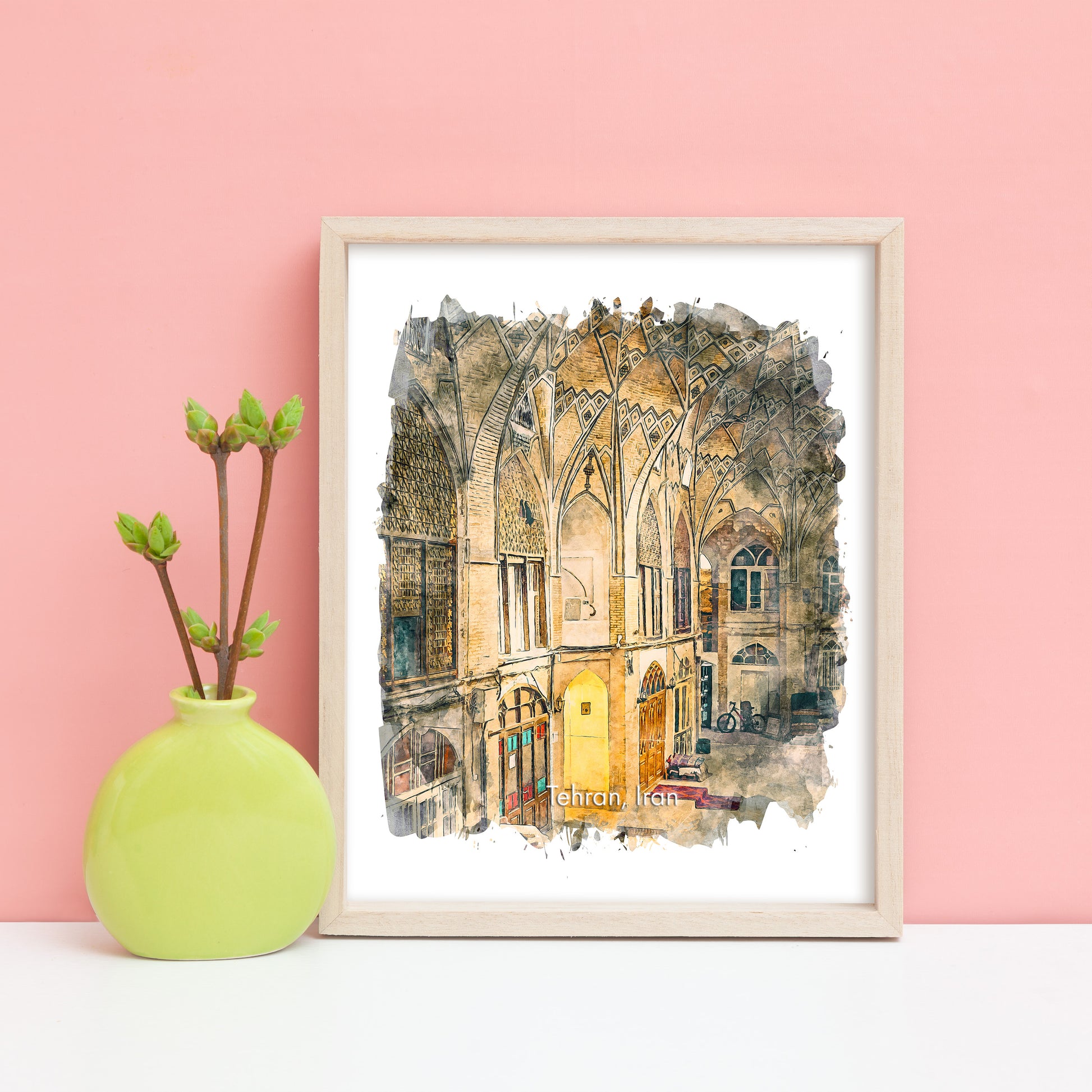 Tehran Grand Bazaar, Iran, Art Print | 8×10 | Made in Canada - PhiloPerse