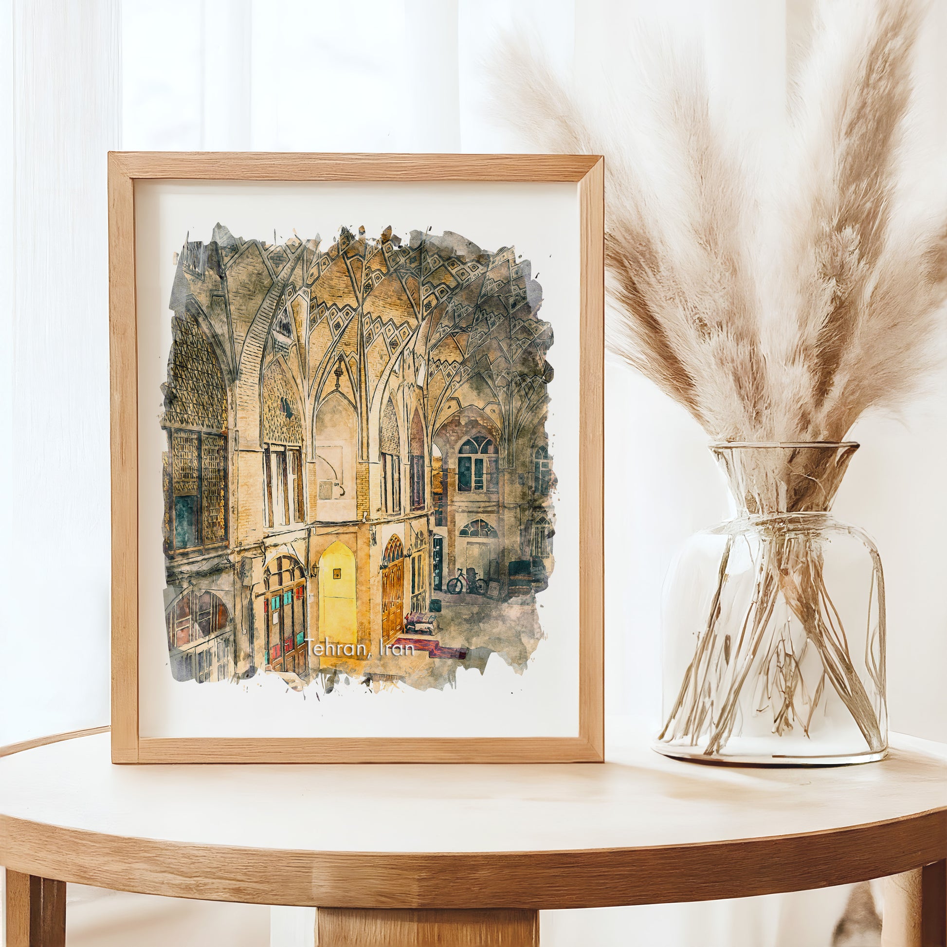 Tehran Grand Bazaar, Iran, Art Print | 8×10 | Made in Canada - PhiloPerse