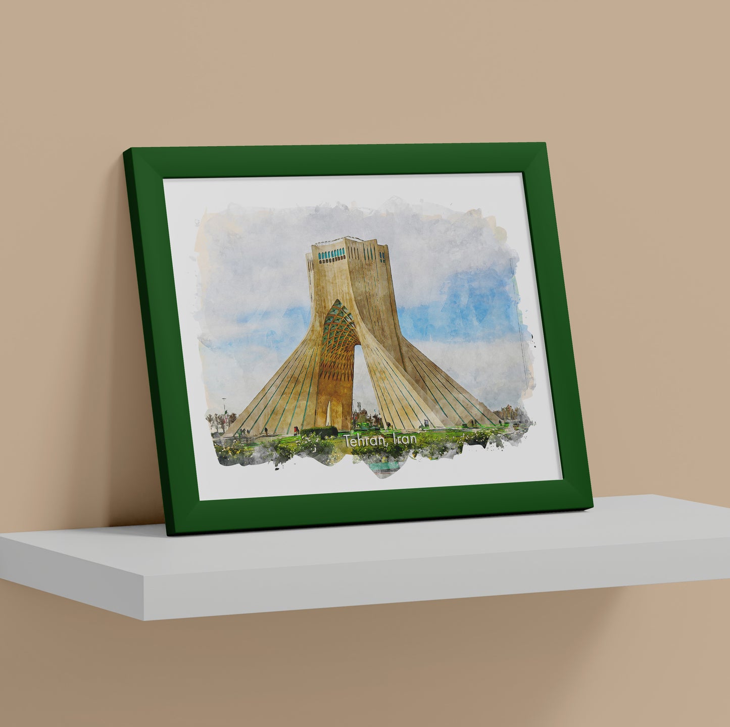 Tehran Shahyad Tower, Iran, Art Print | 8×10 | Made in Canada - PhiloPerse
