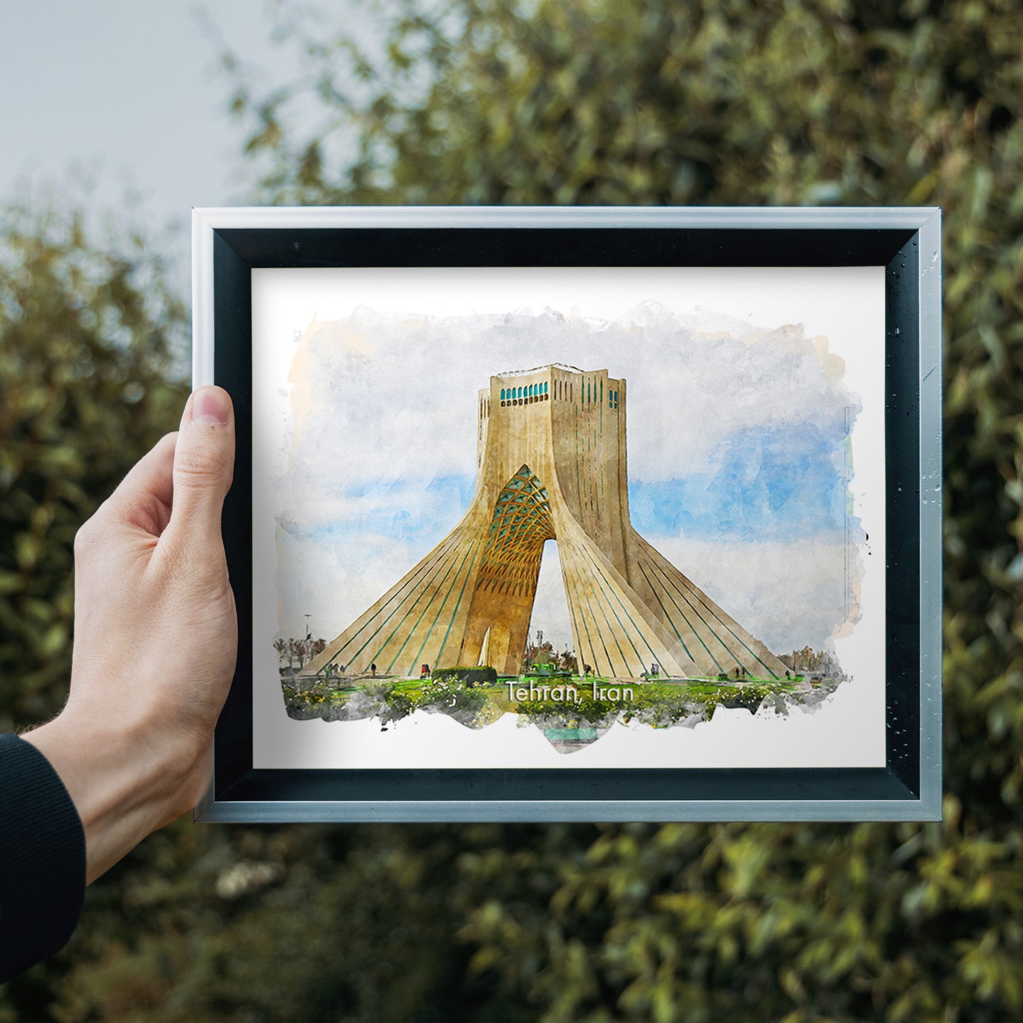 Tehran Shahyad Tower, Iran, Art Print | 8×10 | Made in Canada - PhiloPerse