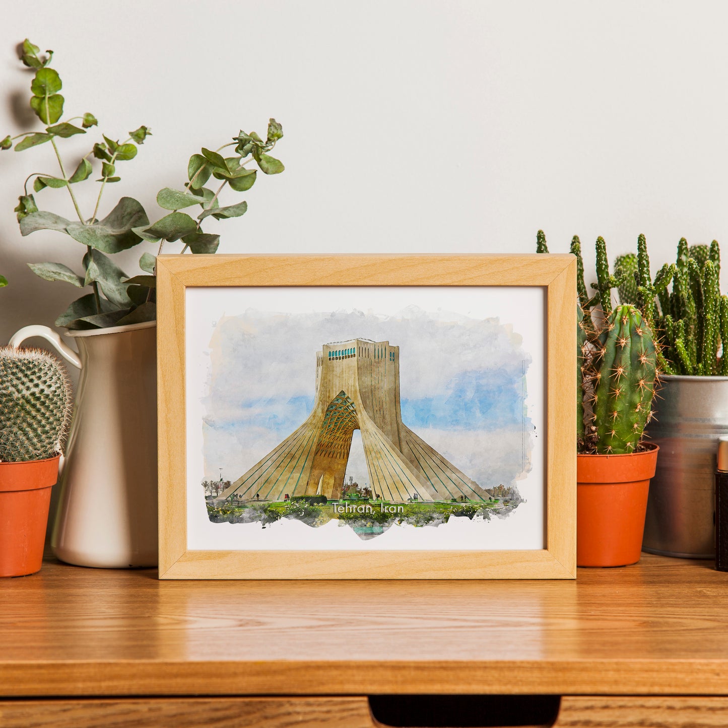 Tehran Shahyad Tower, Iran, Art Print | 8×10 | Made in Canada - PhiloPerse