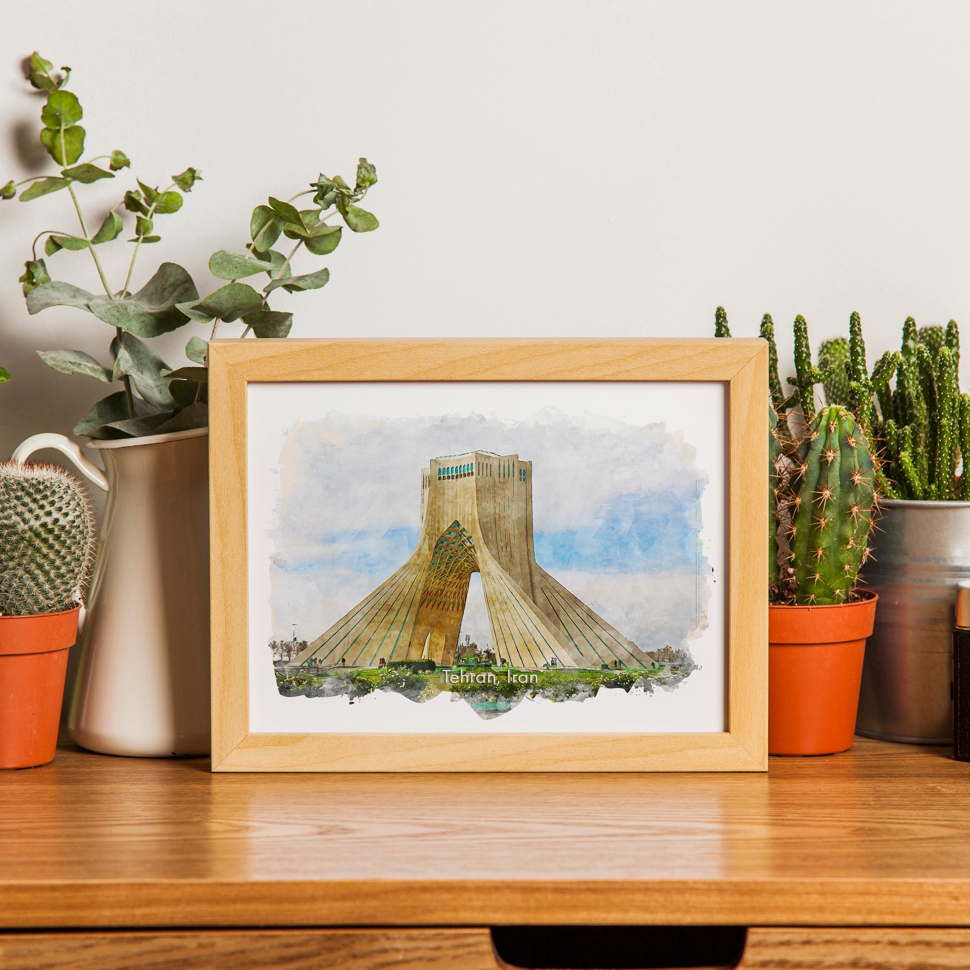 Tehran Shahyad Tower, Iran, Art Print | 8×10 | Made in Canada - PhiloPerse