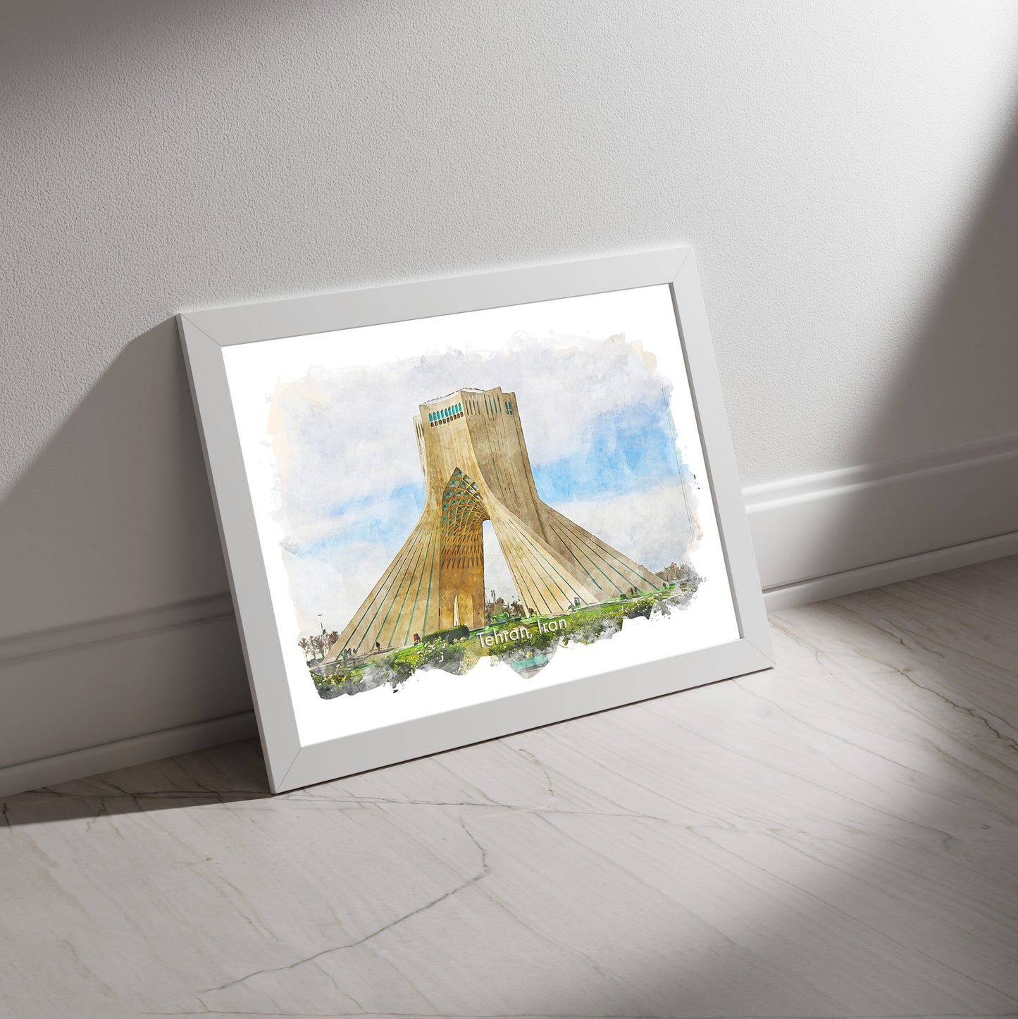 Tehran Shahyad Tower, Iran, Art Print | 8×10 | Made in Canada - PhiloPerse