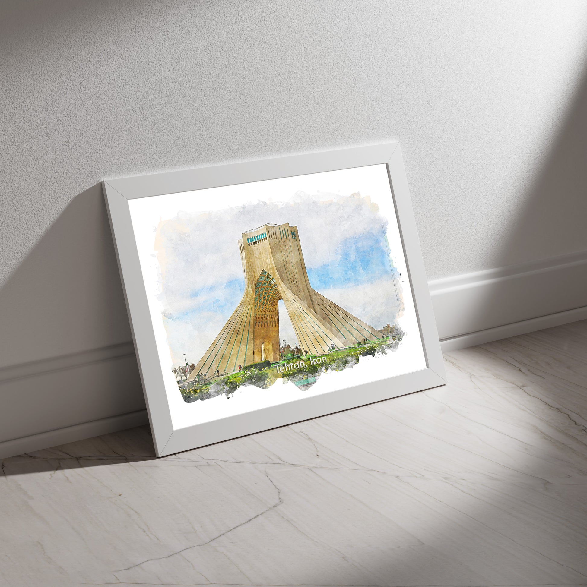 Tehran Shahyad Tower, Iran, Art Print | 8×10 | Made in Canada - PhiloPerse