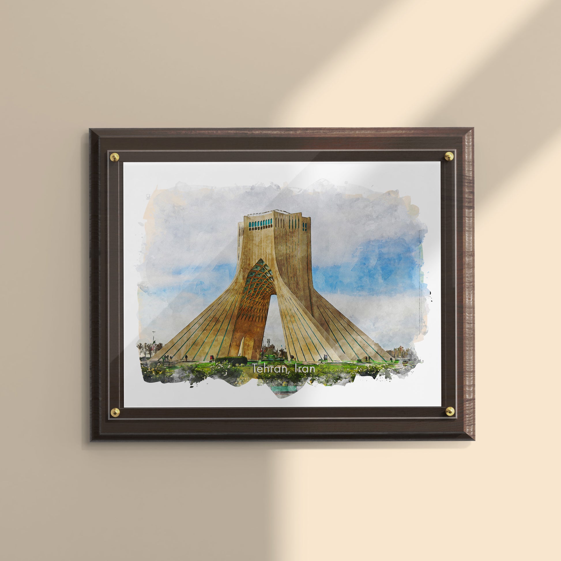 Tehran Shahyad Tower, Iran, Art Print | 8×10 | Made in Canada - PhiloPerse