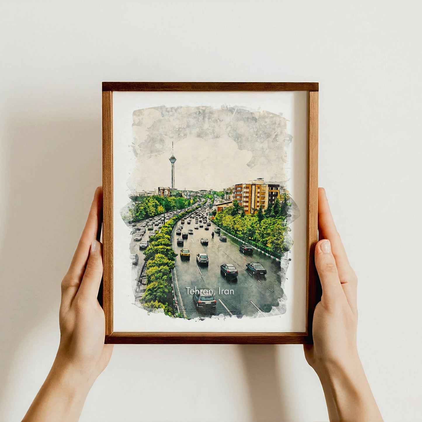Tehran Highway, Iran, Art Print | 8×10 | Made in Canada - PhiloPerse