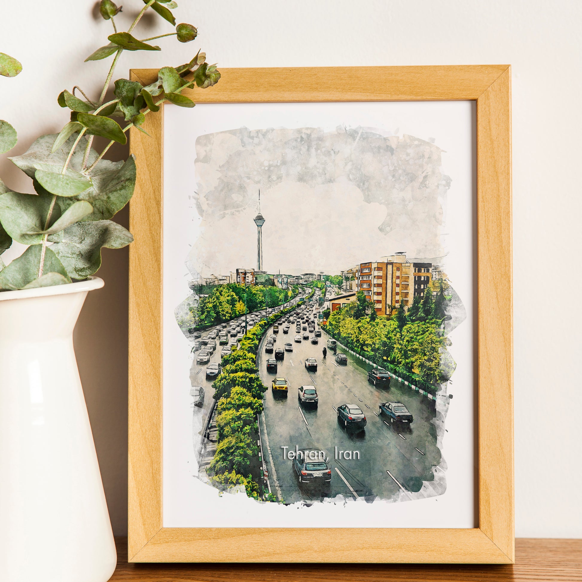 Tehran Highway, Iran, Art Print | 8×10 | Made in Canada - PhiloPerse