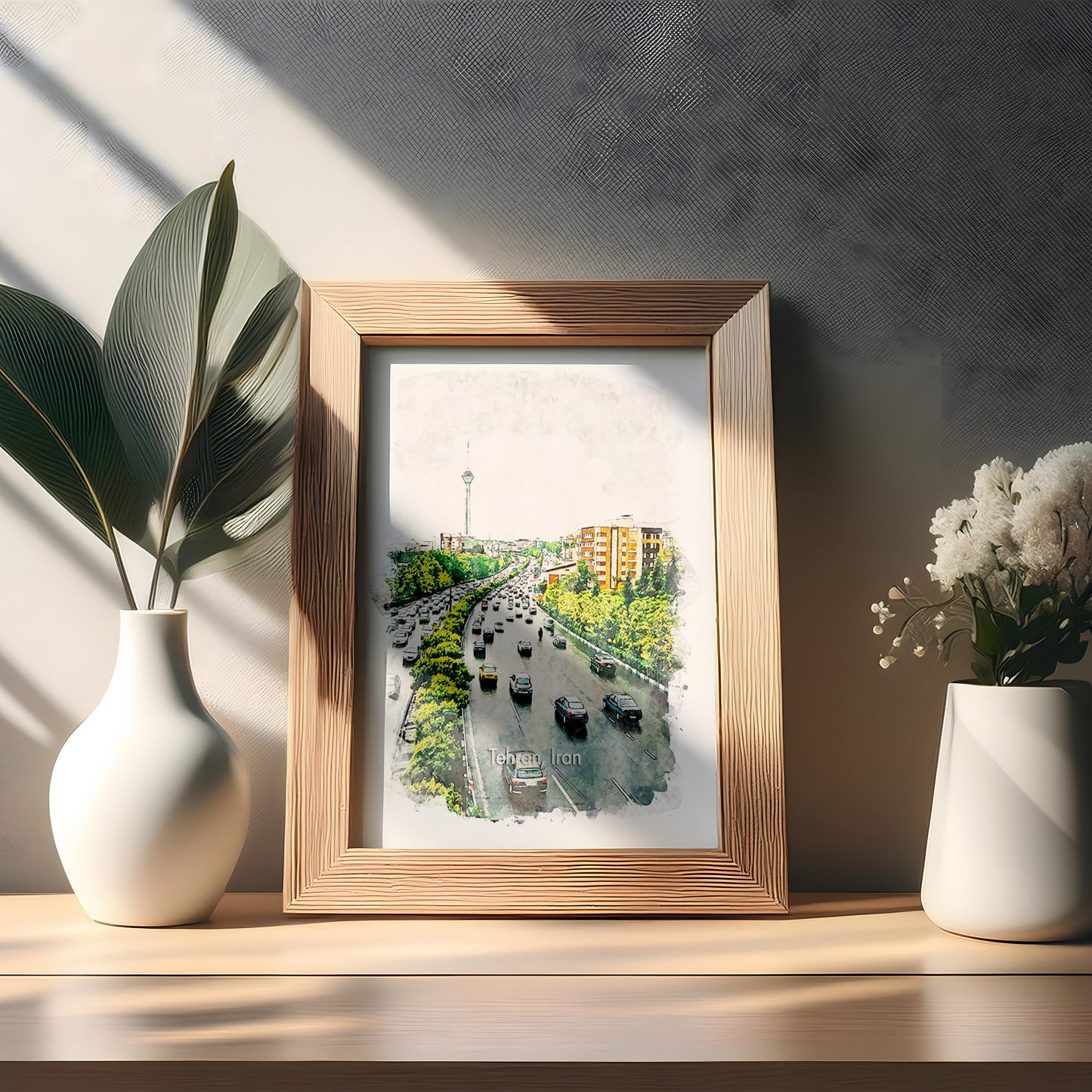 Tehran Highway, Iran, Art Print | 8×10 | Made in Canada - PhiloPerse