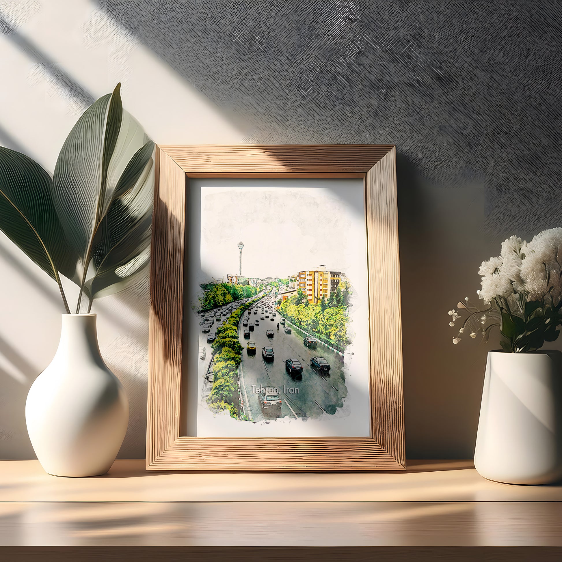 Tehran Highway, Iran, Art Print | 8×10 | Made in Canada - PhiloPerse