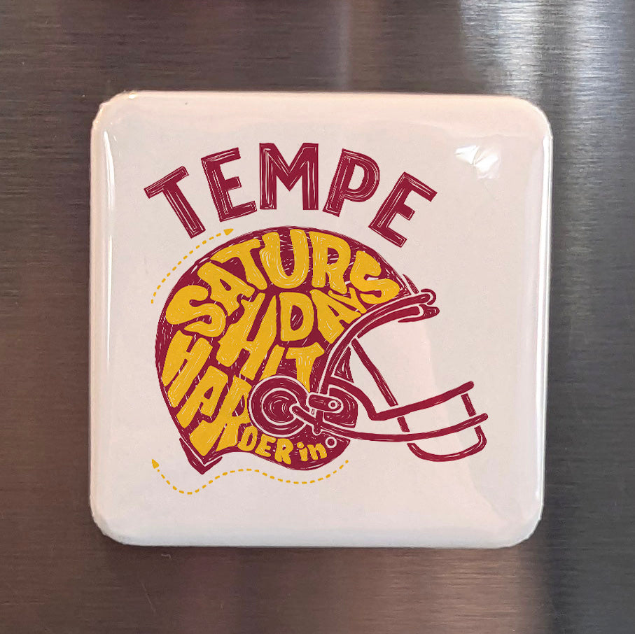 Tempe Arizona Magnet | Sun Devil Country | 2×2 | Made in Canada - PhiloPerse