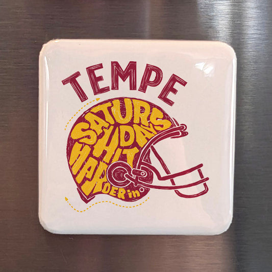 Tempe Arizona Magnet | Sun Devil Country | 2×2 | Made in Canada - PhiloPerse