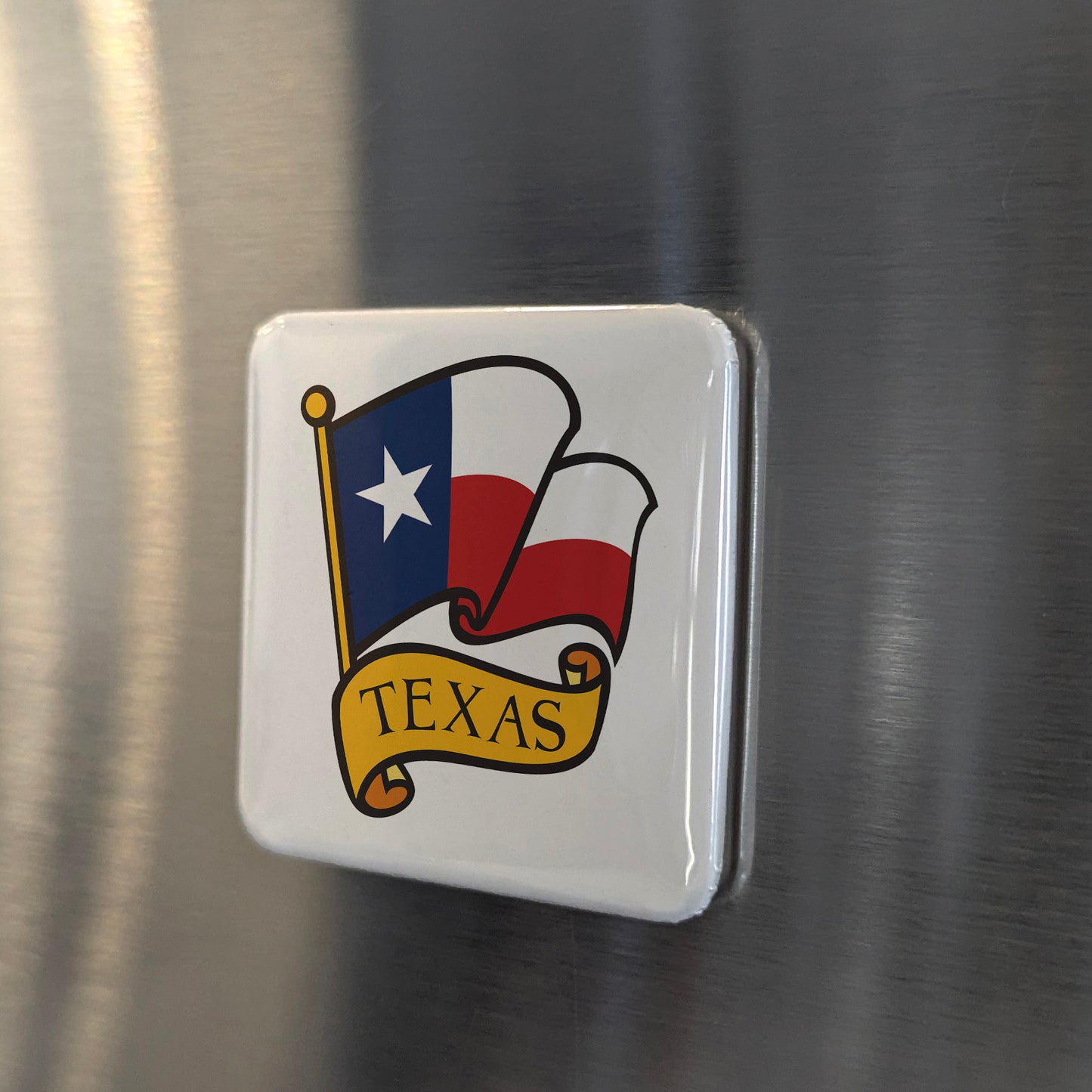 Texas Magnet | Lone Star State | 2×2 | Made in Canada - PhiloPerse
